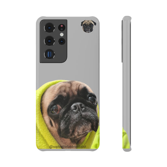 Slim Snap Pug Case Samsung S21